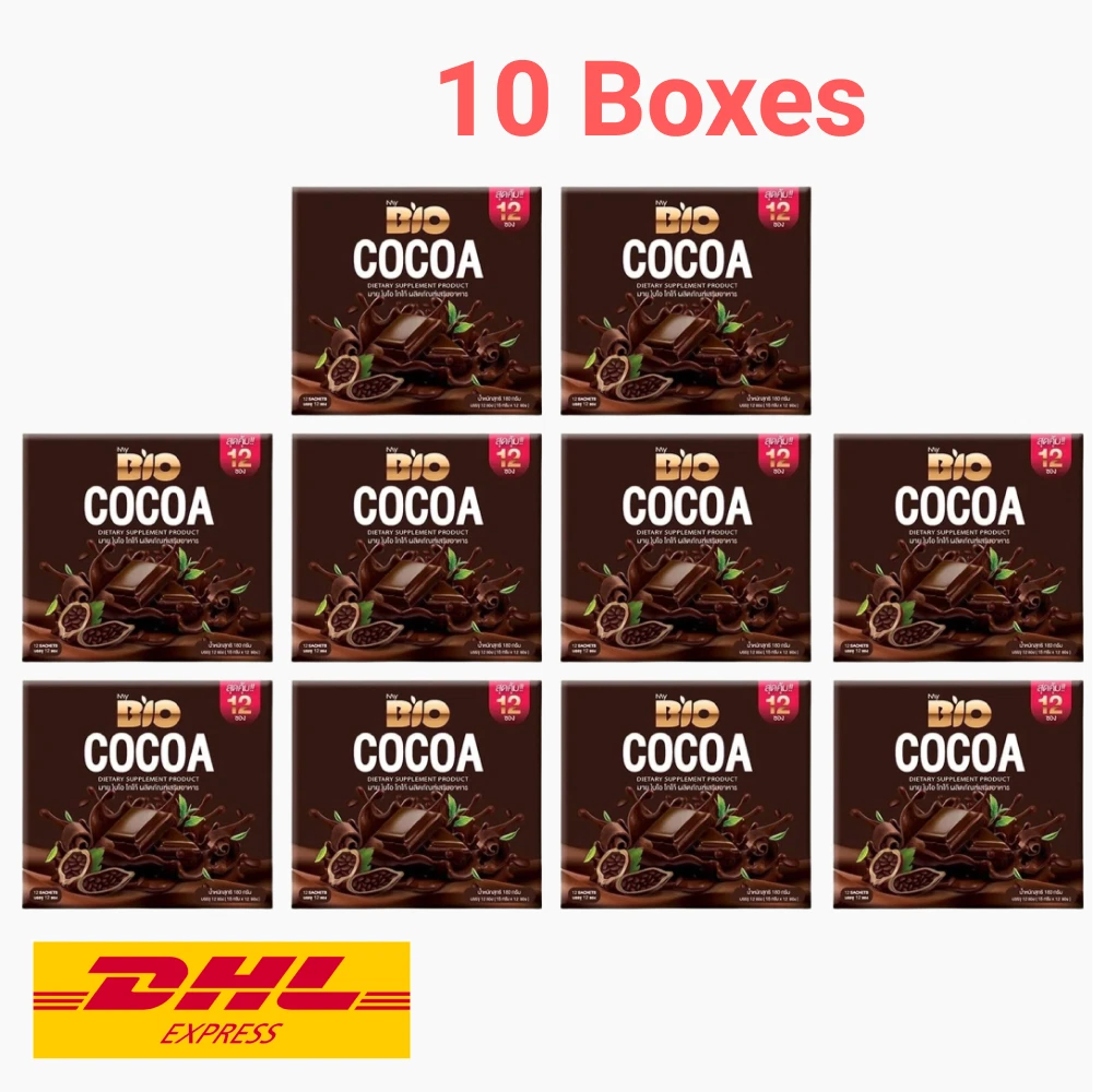 10x BIO Cocoa Mix L-Carnitine Fat Burn Weight Control Reduce Appetite Sugar Free