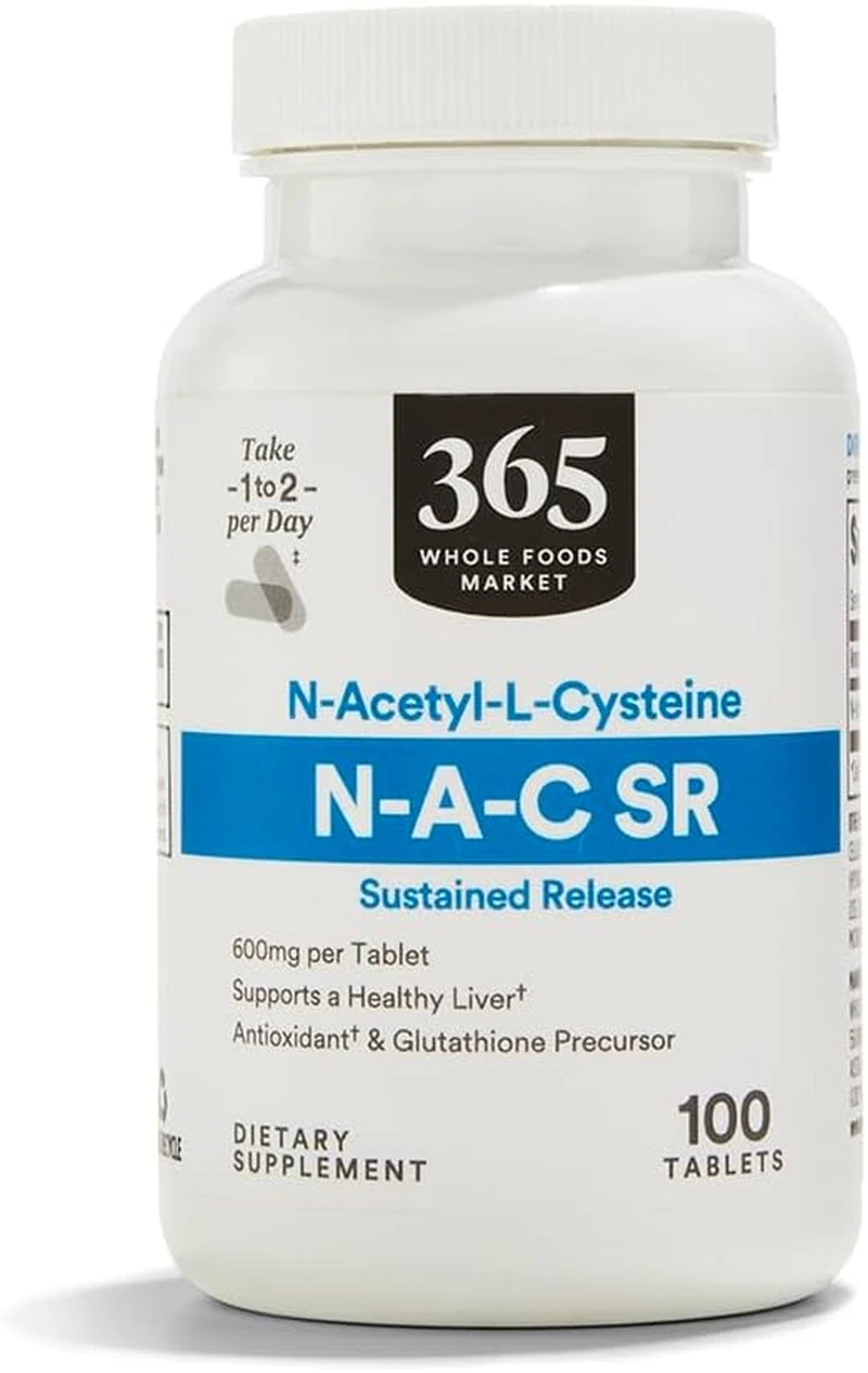 , NAC Sustained Release 600Mg, 100 Count