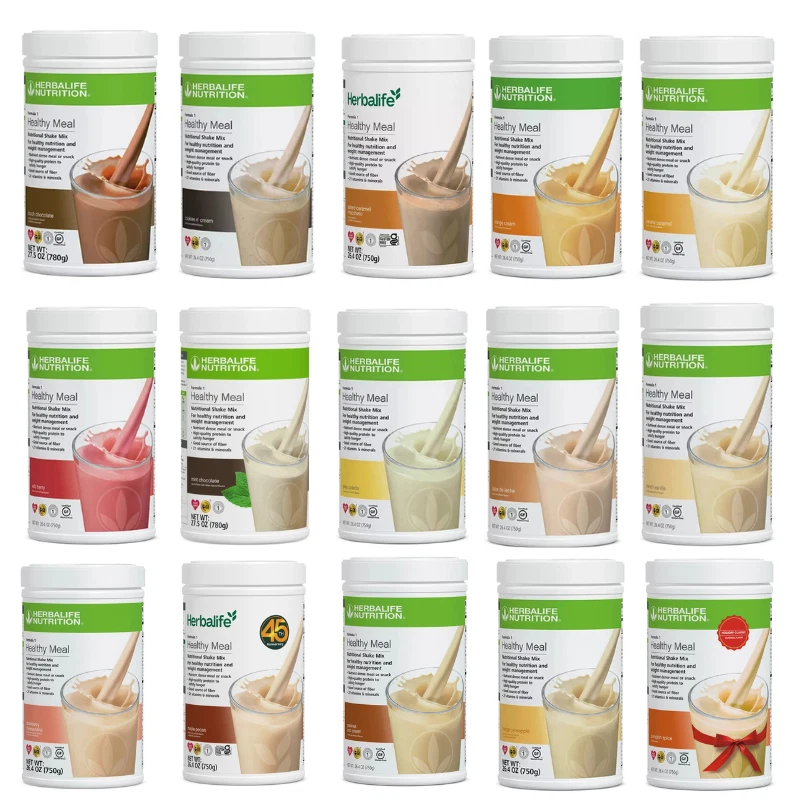 HERBAL FORMULA 1 Healthy Meal Nutritional Shake Mix 750g All Flavors - From USA