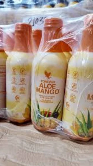 NEW FLAVOR of 12 packs x (1L) Forever Living Aloe MANGO ($15.25 each) Ship FREE