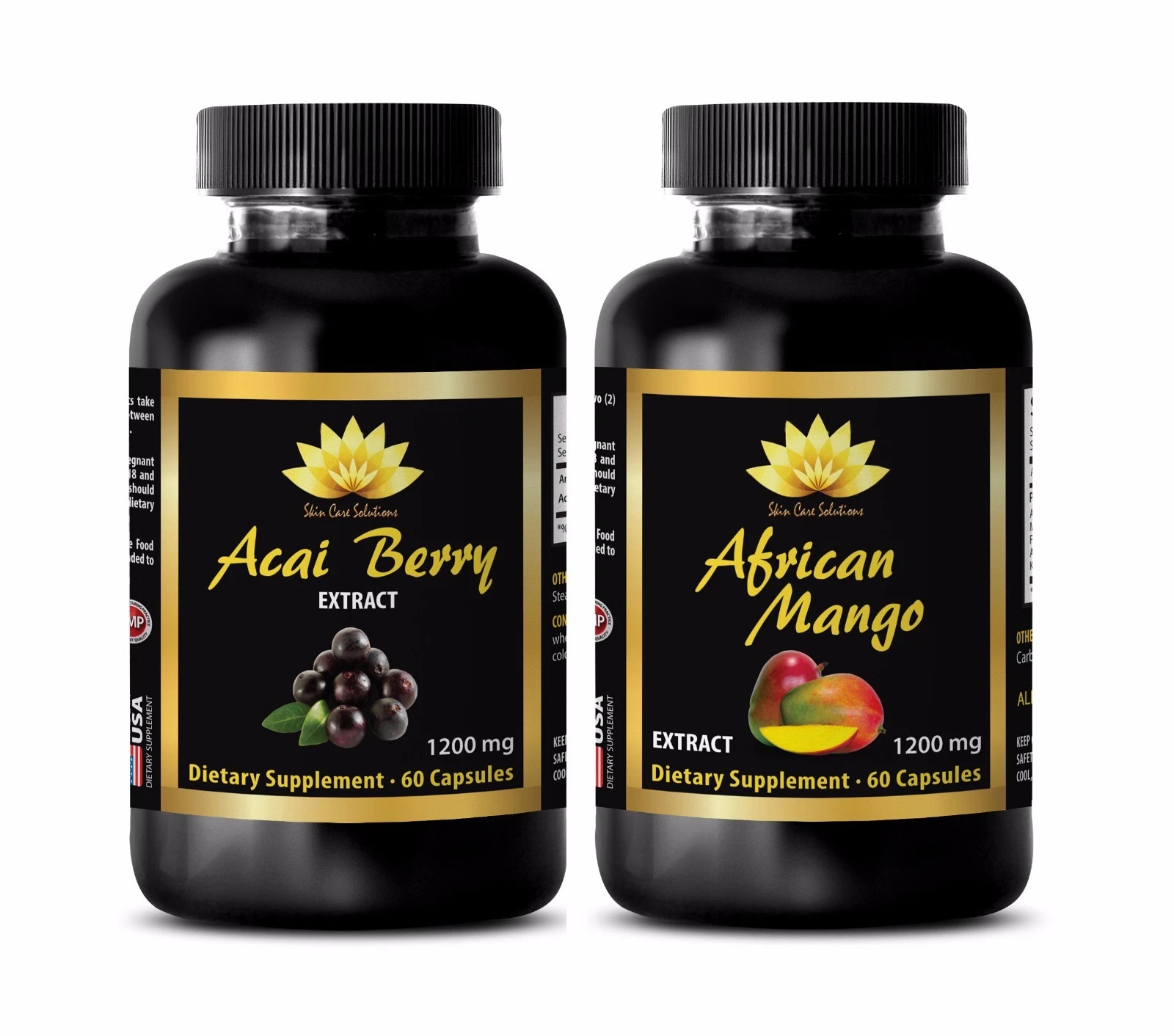 Energy focus pills - ACAI BERRY EXTRACT – AFRICAN MANGO COMBO - african