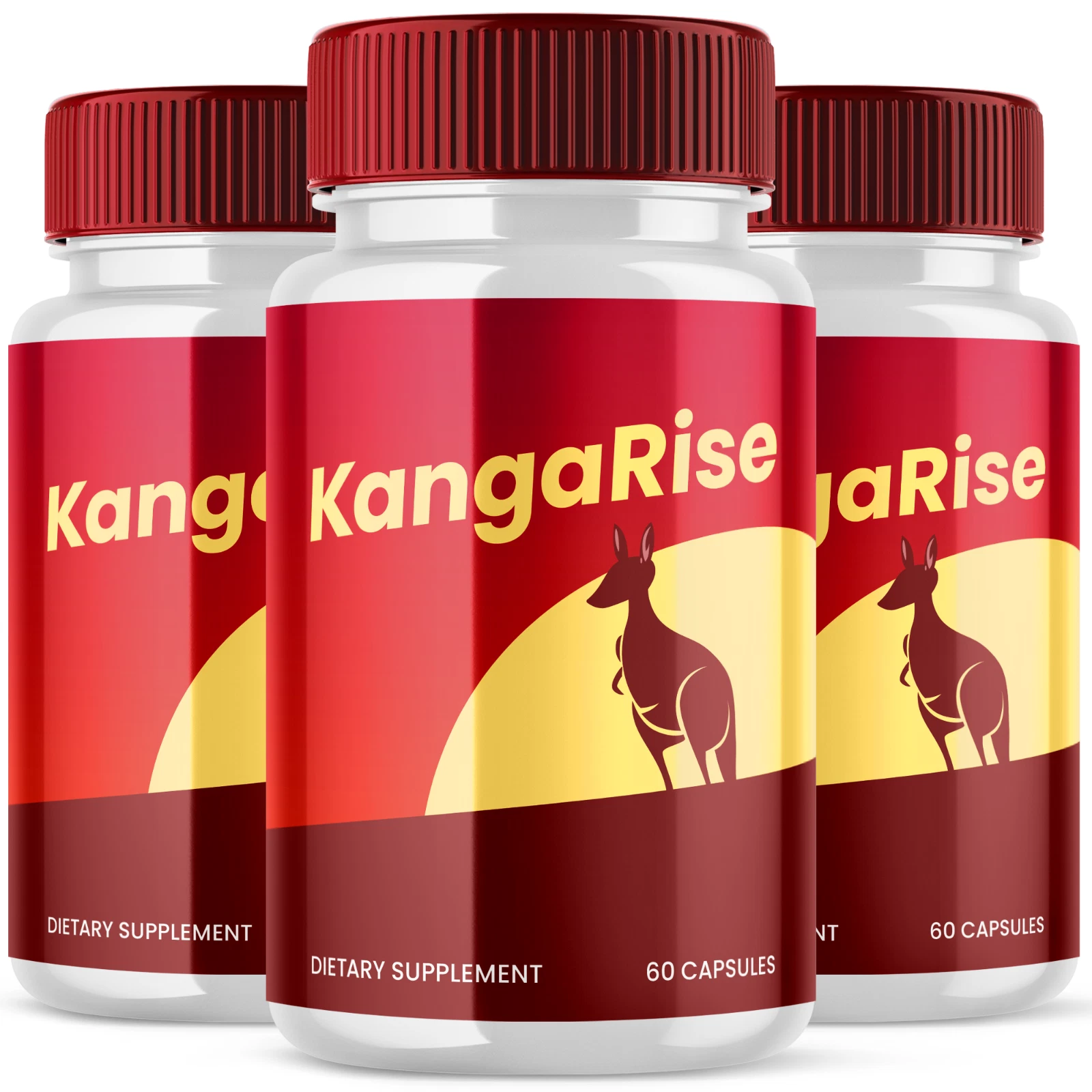 KangaRise Blood Sugar Support Formula, Advanced Glycogen Support 180 Capsules