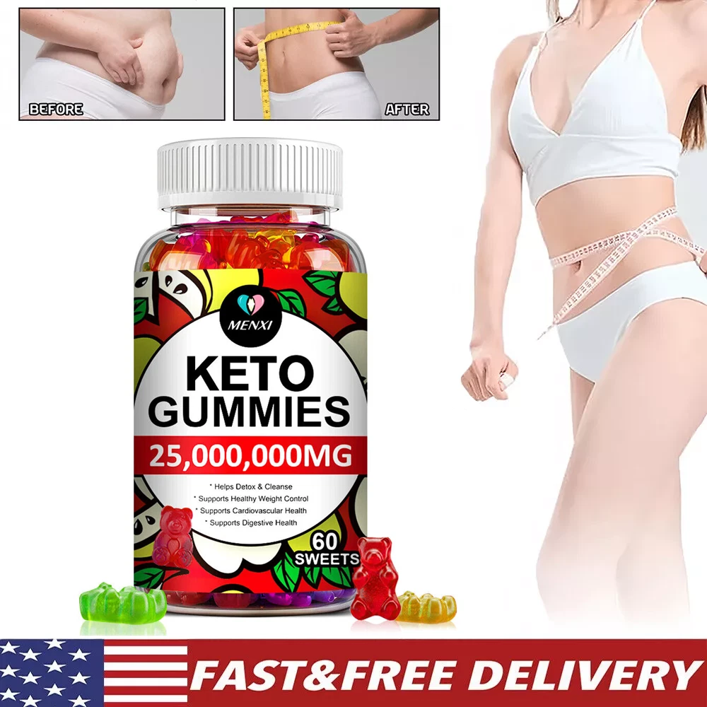 Keto Gummies Weight Loss Fat Burner Diet Supplement Slimming Appetite Gummies