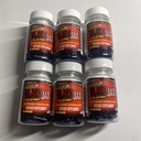 GENUINE BLACK JAX by Stacker ENERGY PILLS (6 BOTTLES X 20CT) 120 Capsules LOT 6X