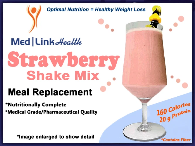STRAWBERRY SHAKE | MEAL REPLACEMENT | 3 BOXES | SIMILAR TO Optifast® 800