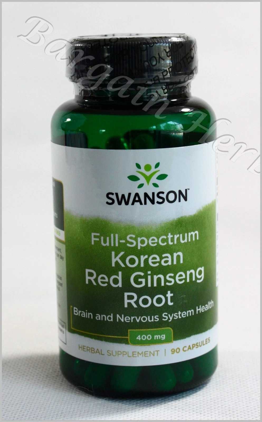 Swanson Full Spectrum Korean Red Ginseng Root 400mg 90 Caps Sealed Free Shipping