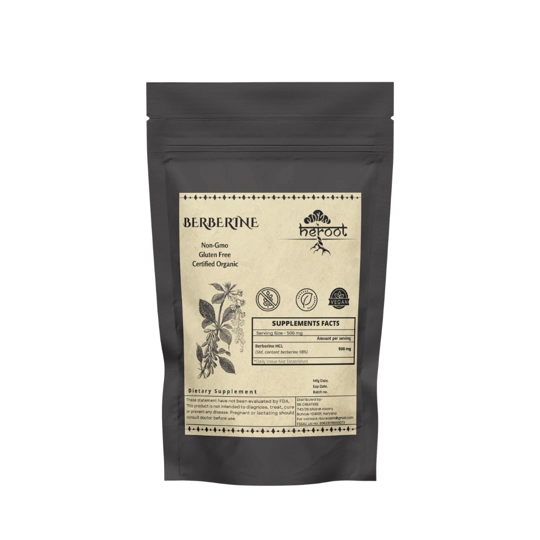 Berberine HCL 98% Extract Powder PREMIUM Blood Glucose Sugar Control