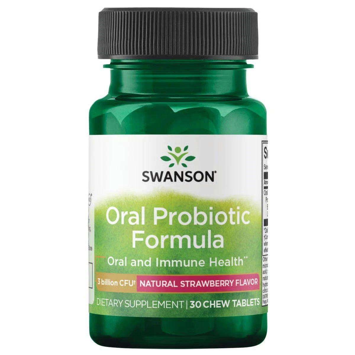 Swanson Oral Probiotic Formula - Natural Strawberry Flavor