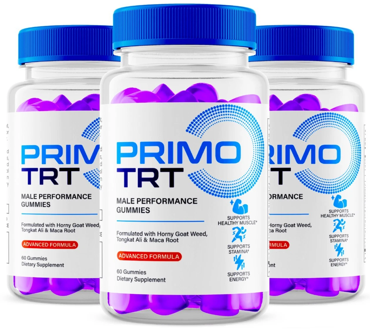 Primo TRT Male Performance Gummies for ED, Primo TRT for Male ED (180 gummies)