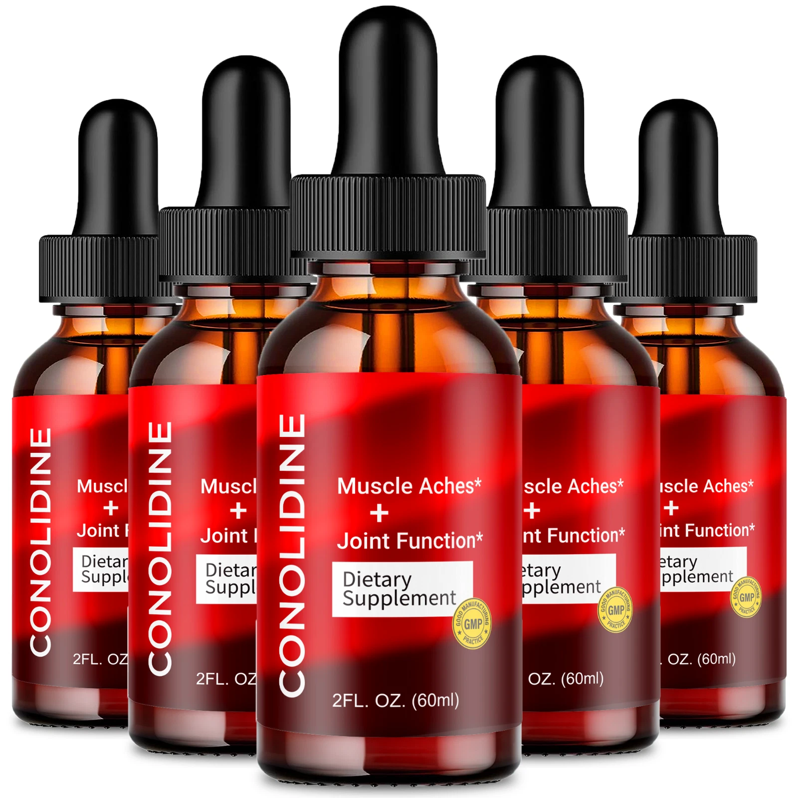 Conolidine Blood Support Drops, Conoli Dine Liquid Drops (5 Pack)