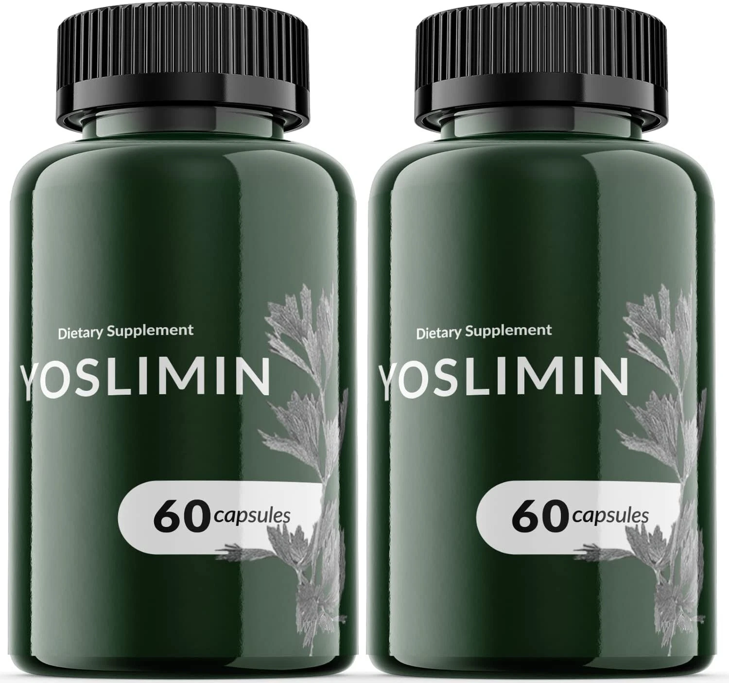 (2 Pack) Yoslimin Capsules - Support Weight Loss, Helps Fat Burn - 120 Capsules