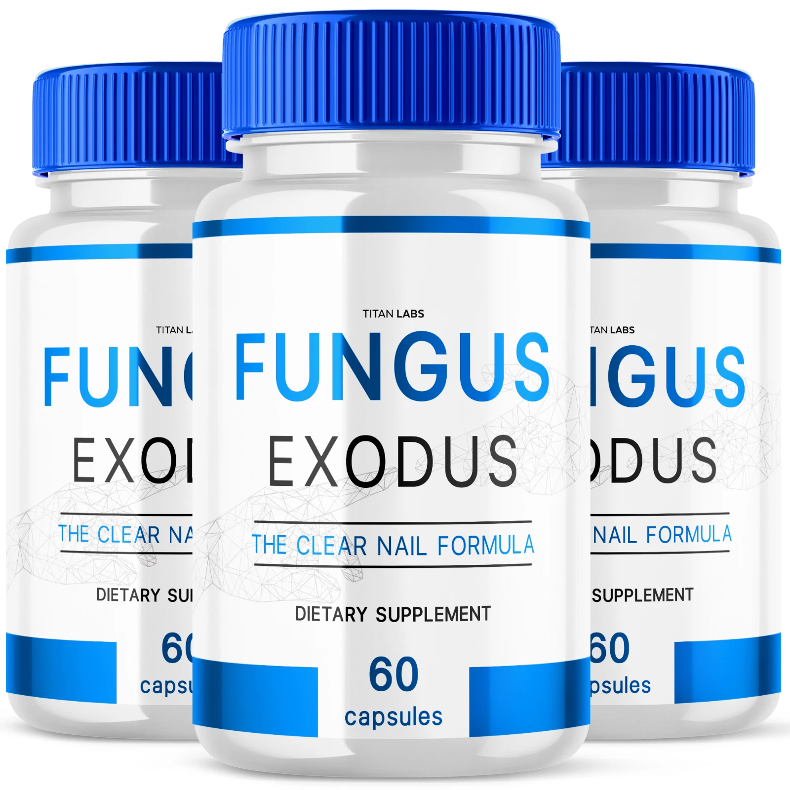 Fungus Exodus Pills to Combat Toenail Fungus and Restore Nail Health (1 Pack)