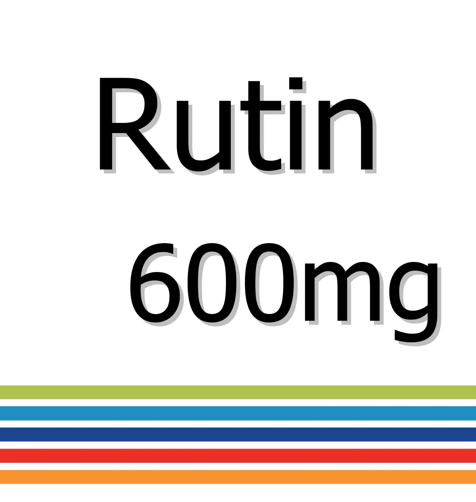Rutin 600mg x 30 Tablets - Skin Protection