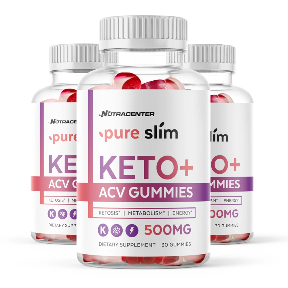 Pure slim keto acv gummies for advanced weight loss and energy levels 3 pack