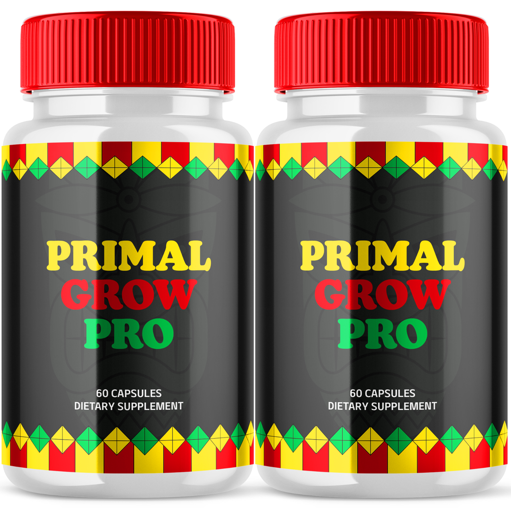 Primal Grow Pro Advanced Formula Natural Energy & Fitness Support 120 Capsules