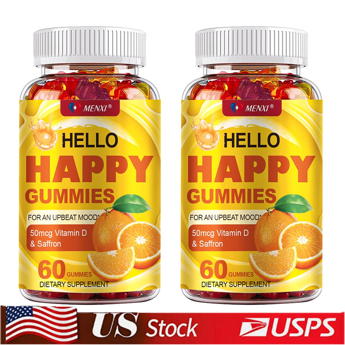 Herb Premium 120 Gummies for Anxiety, Stress, Sleep, Health and Wellness 2000 IU