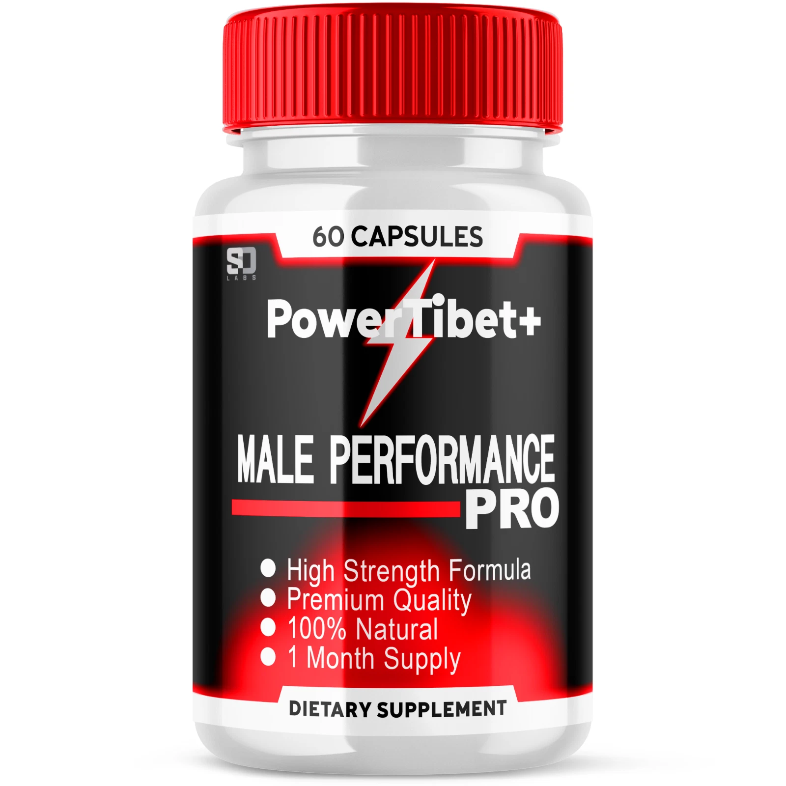 Power Tibet+ Male Pills - Enhance Vitality and Daily Performance 60 Capsules