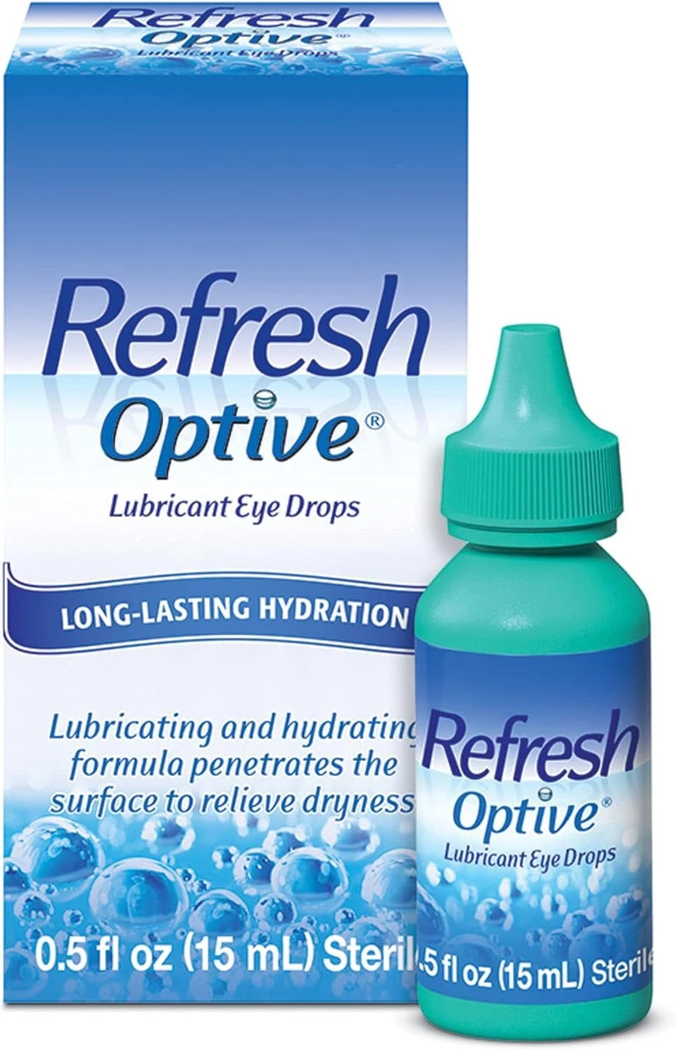 Optive Lubricant Eye Drops, 0.5 Fl Oz Sterile