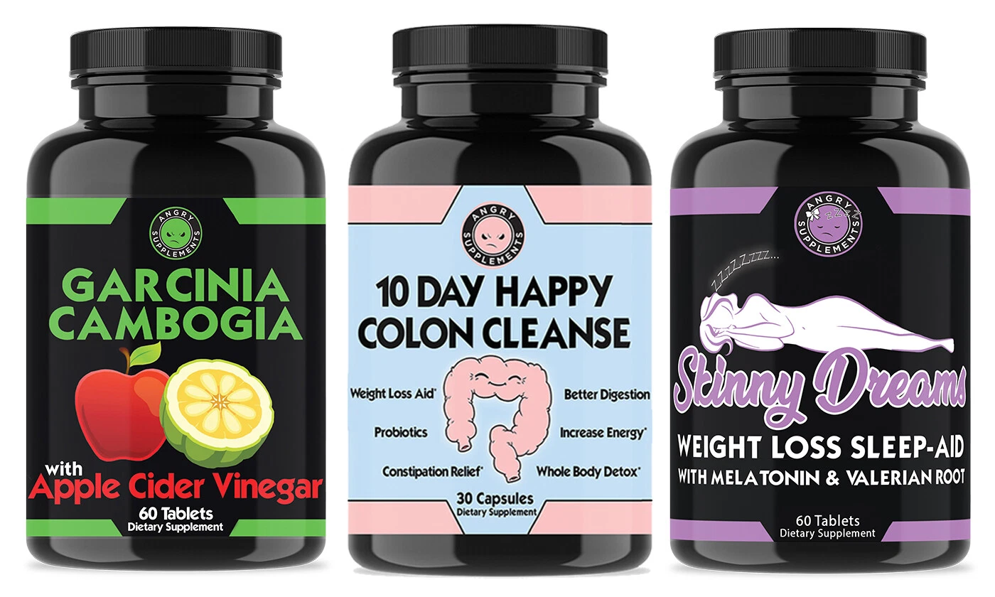 Weight Loss Women Garcinia Cambogia ACV, 10 Colon Cleanse Skinny Dream Sleep Aid