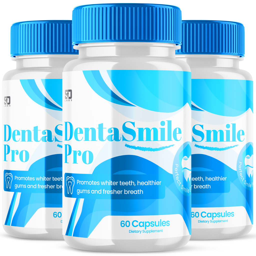 (3 Pack) Denta Smile Pro Probiotic, Support Healthy Teeth and Gums 180 Capsules