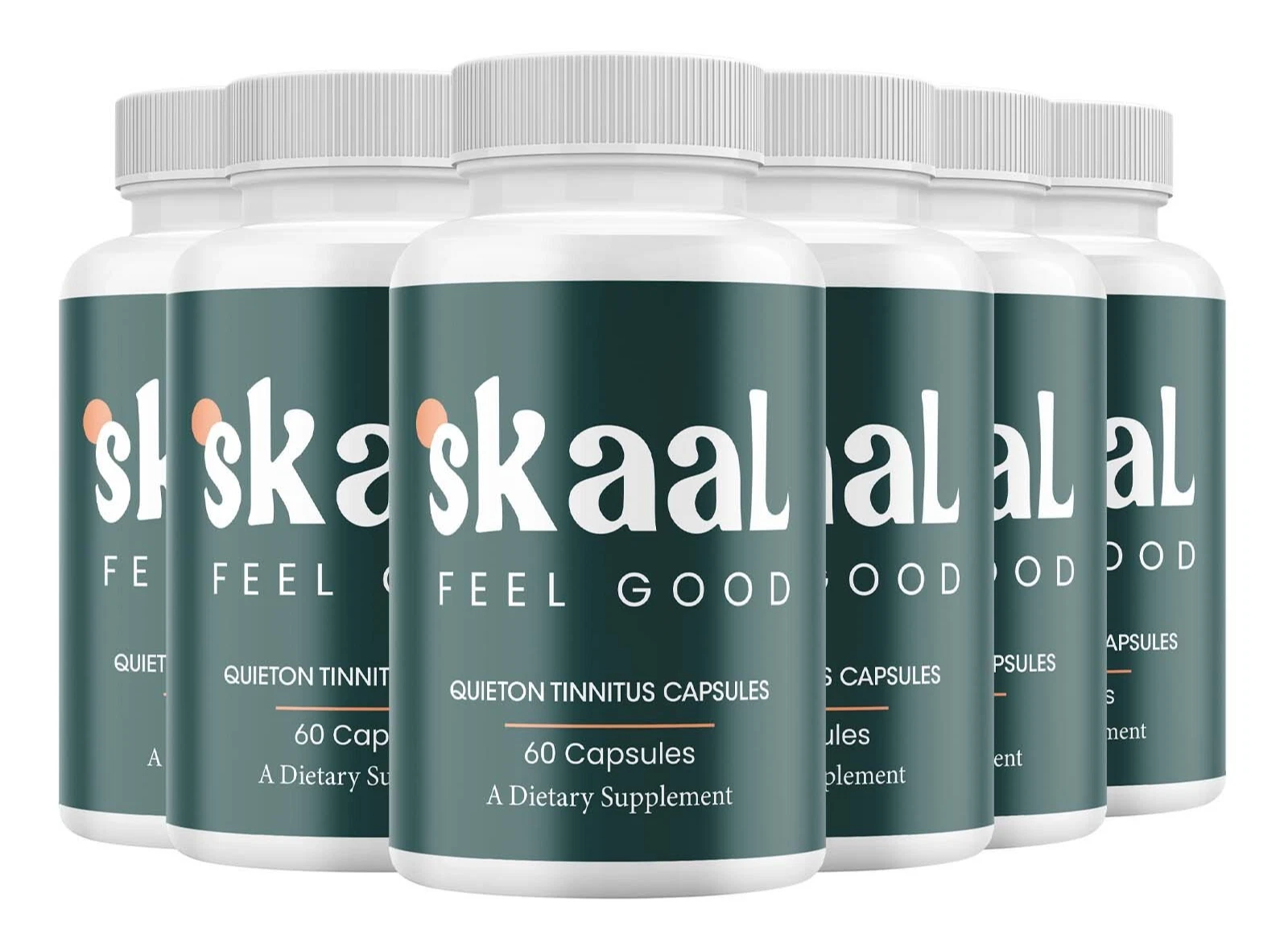 (6 Pack) Skaal Quieton Tinnitus Capsules, Skaal Ear Health Pills