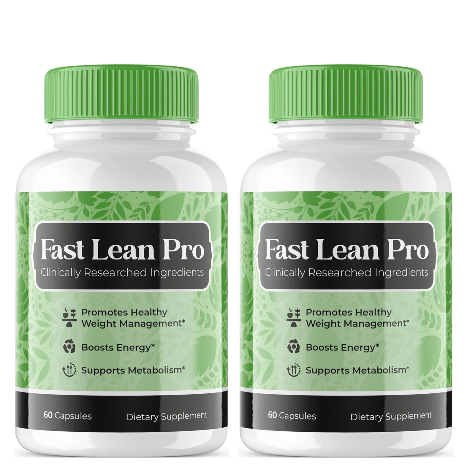 (2 Pack) Fast Lean Pro Capsules - Fast Lean Pro Dietary Supplement -120 Count