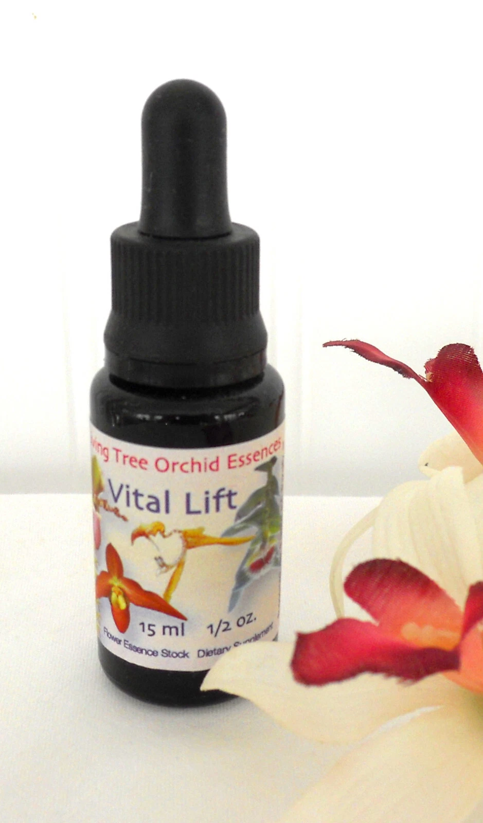 Living Tree Orchid Essences VITAL LIFT 15 ml 1/2 oz