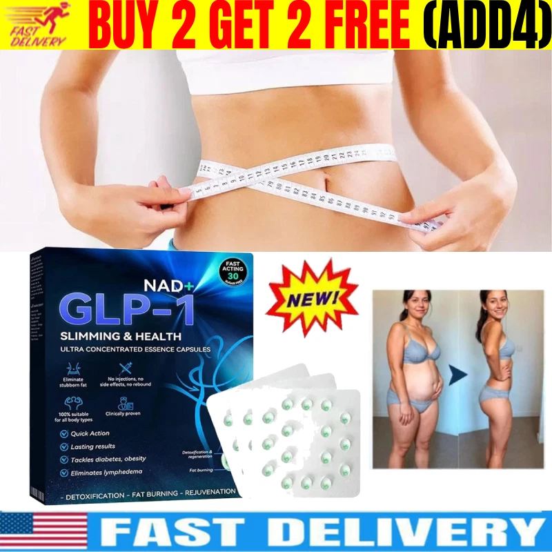 NAD+ GLP-1 Slimming & Health Pearl Peptide Ultra Concentrated Essence Capsules``