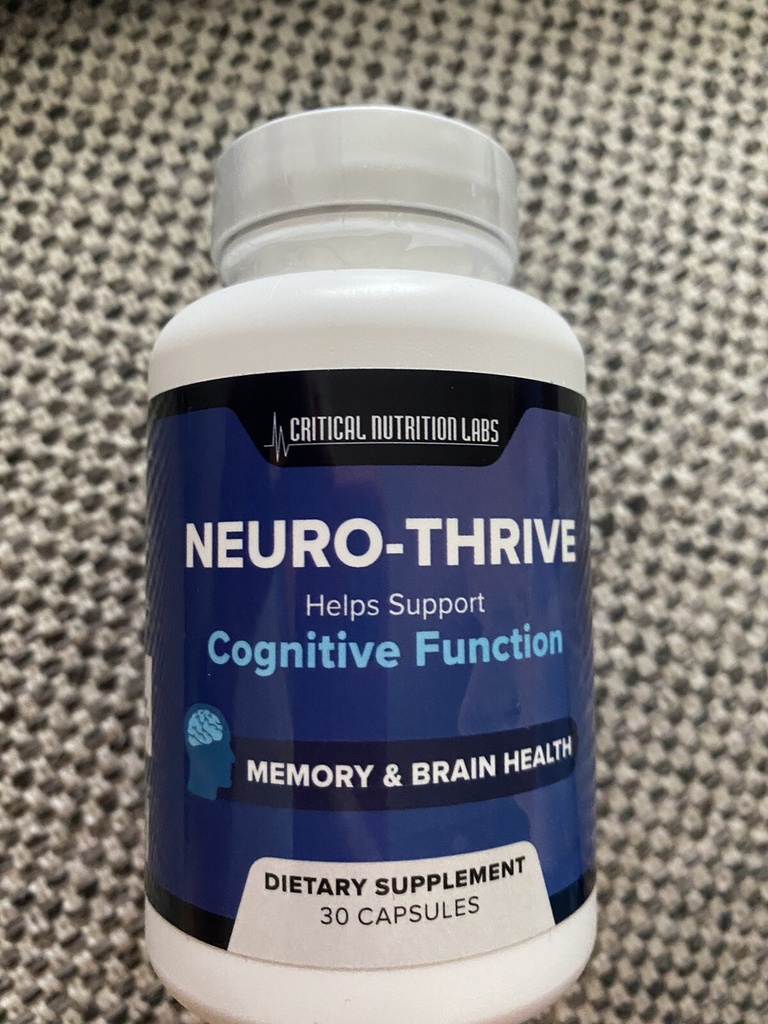 Neuro Thrive Brain Supplement, Neuro Thrive for Memory Formula Exp 4/26