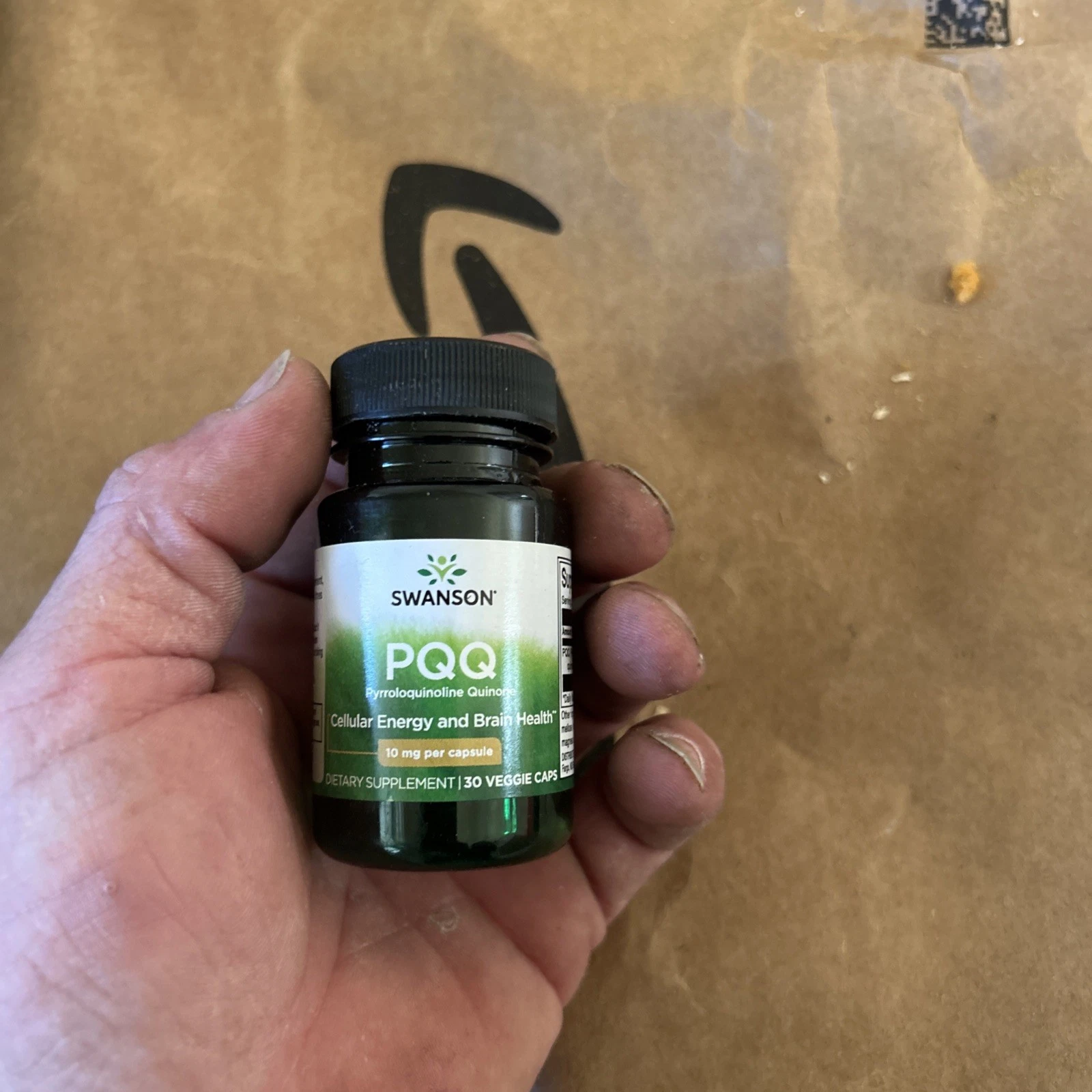 Swanson Pqq Pyrroloquinoline Quinone 10 mg 30 Veggie Capsules