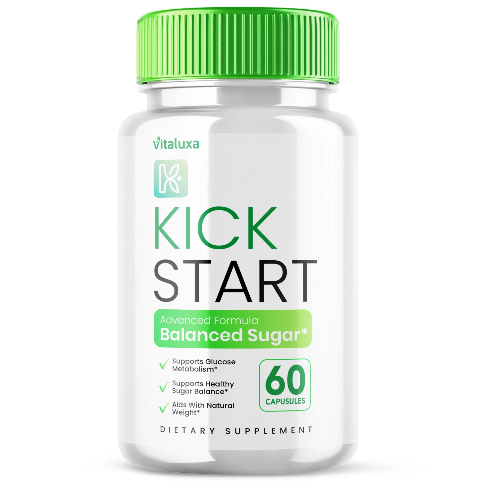 Kick Start Blood Capsule KickStart Balanced Sugar Supplement Pills (60 Capsules)