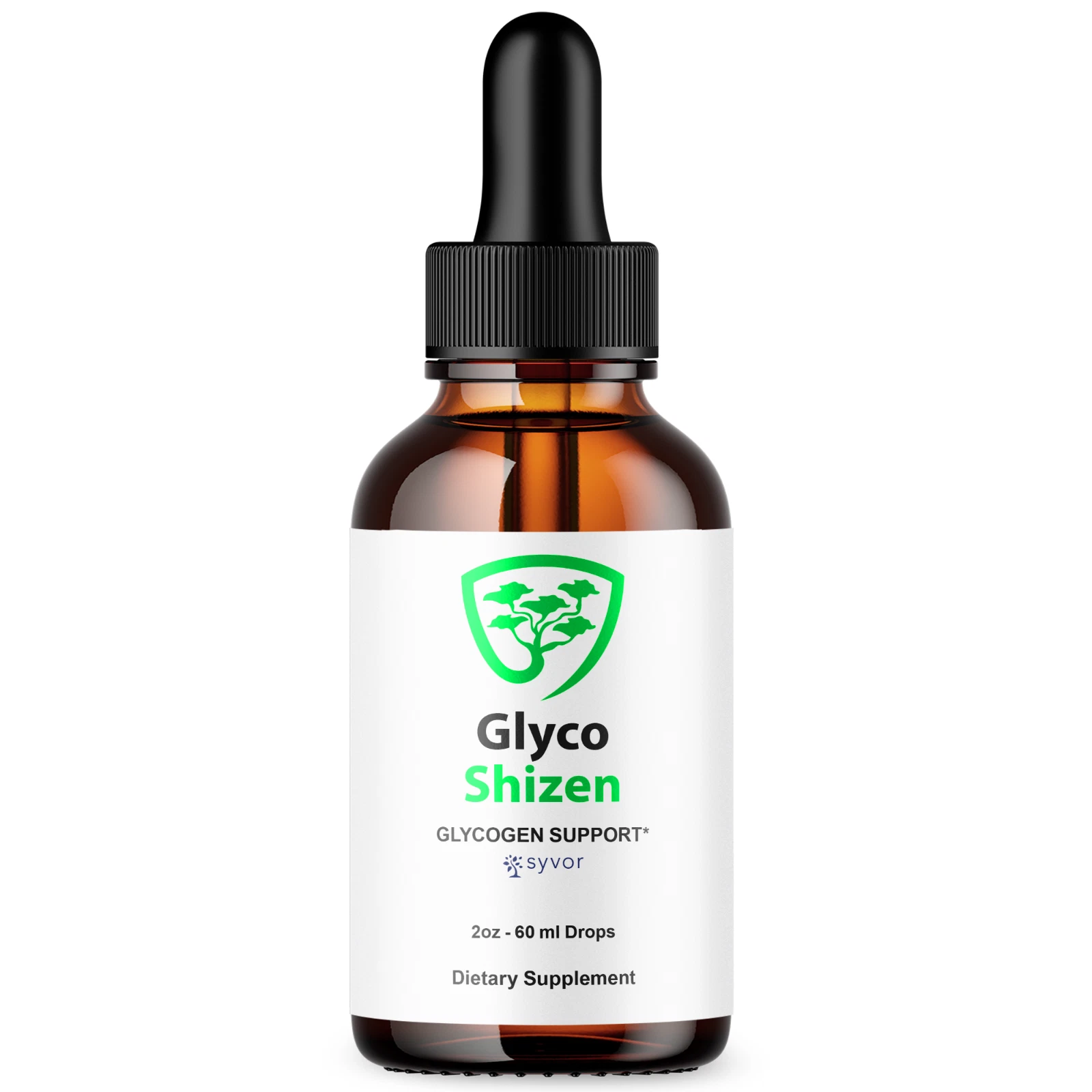 Glyco Shizen Glycogen Support Drops Advanced Formula Vitamin Supplement 30 Servs