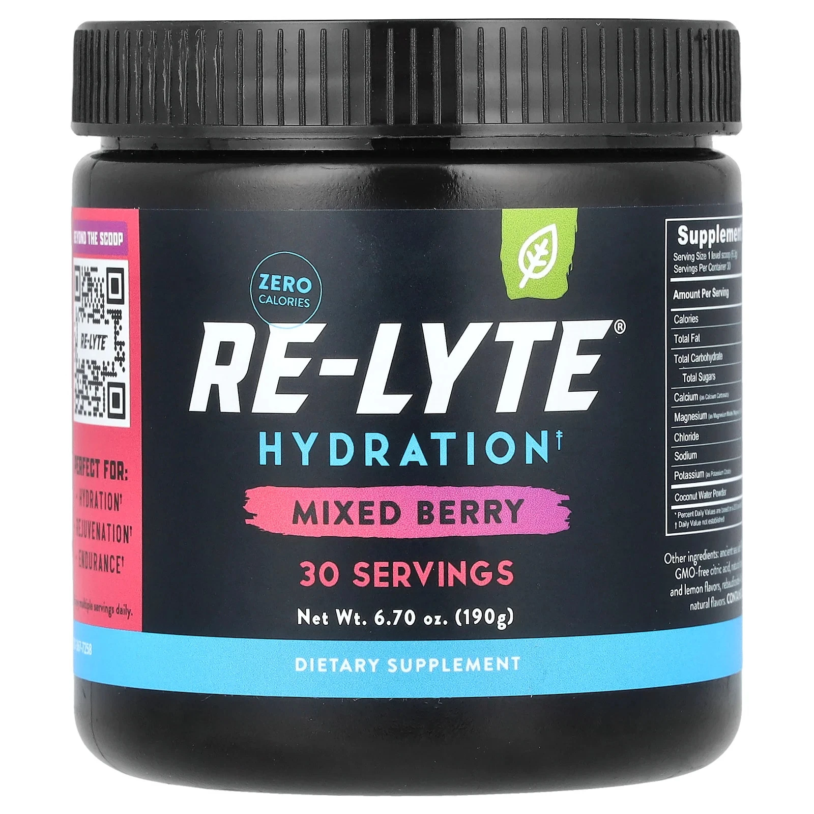 Re-Lyte® Hydration, Mixed Berry, 6.7 oz (190 g)