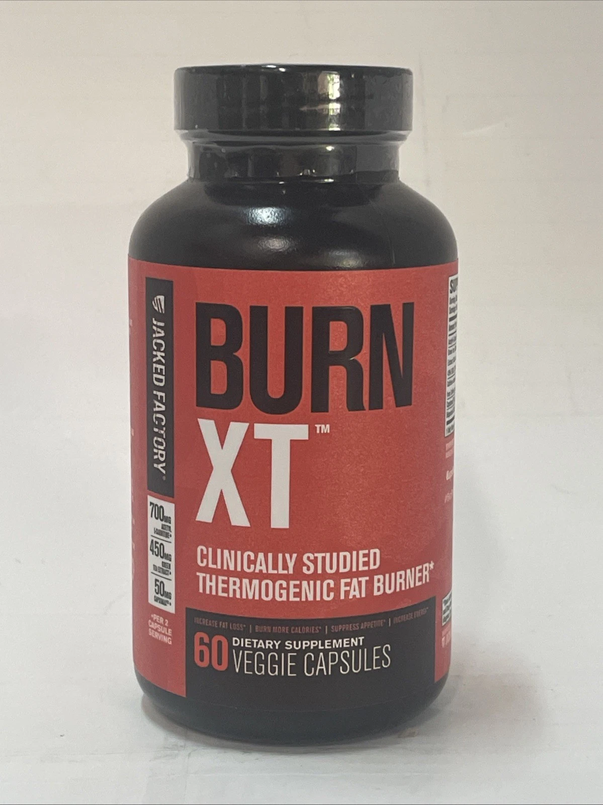 Burn-XT Thermogenic Fat Burner - Weight Loss Supplement 60ct 11/26