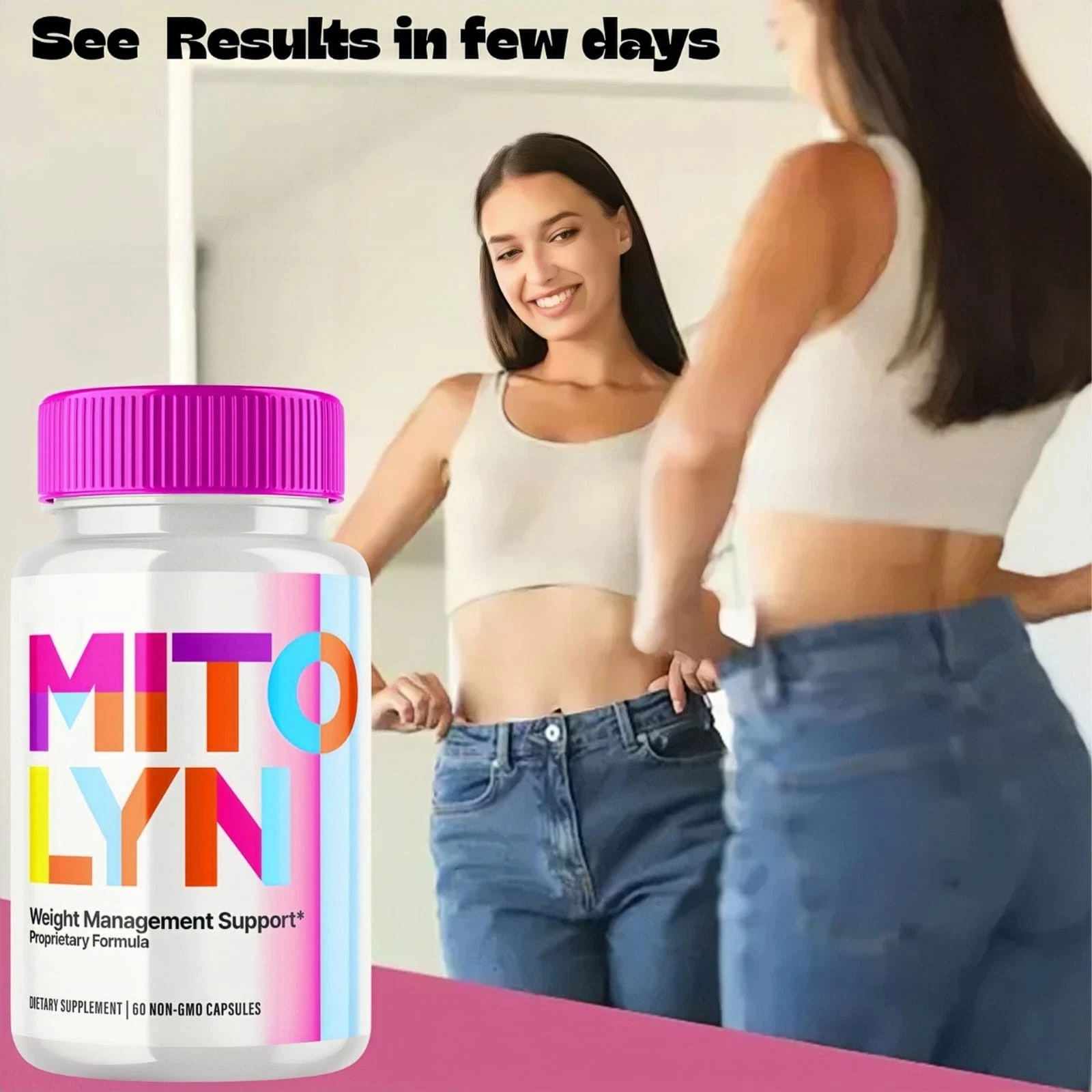 Mitolyn Advanced Weight Loss Support Mito Lyn Maximum Strength 60ct