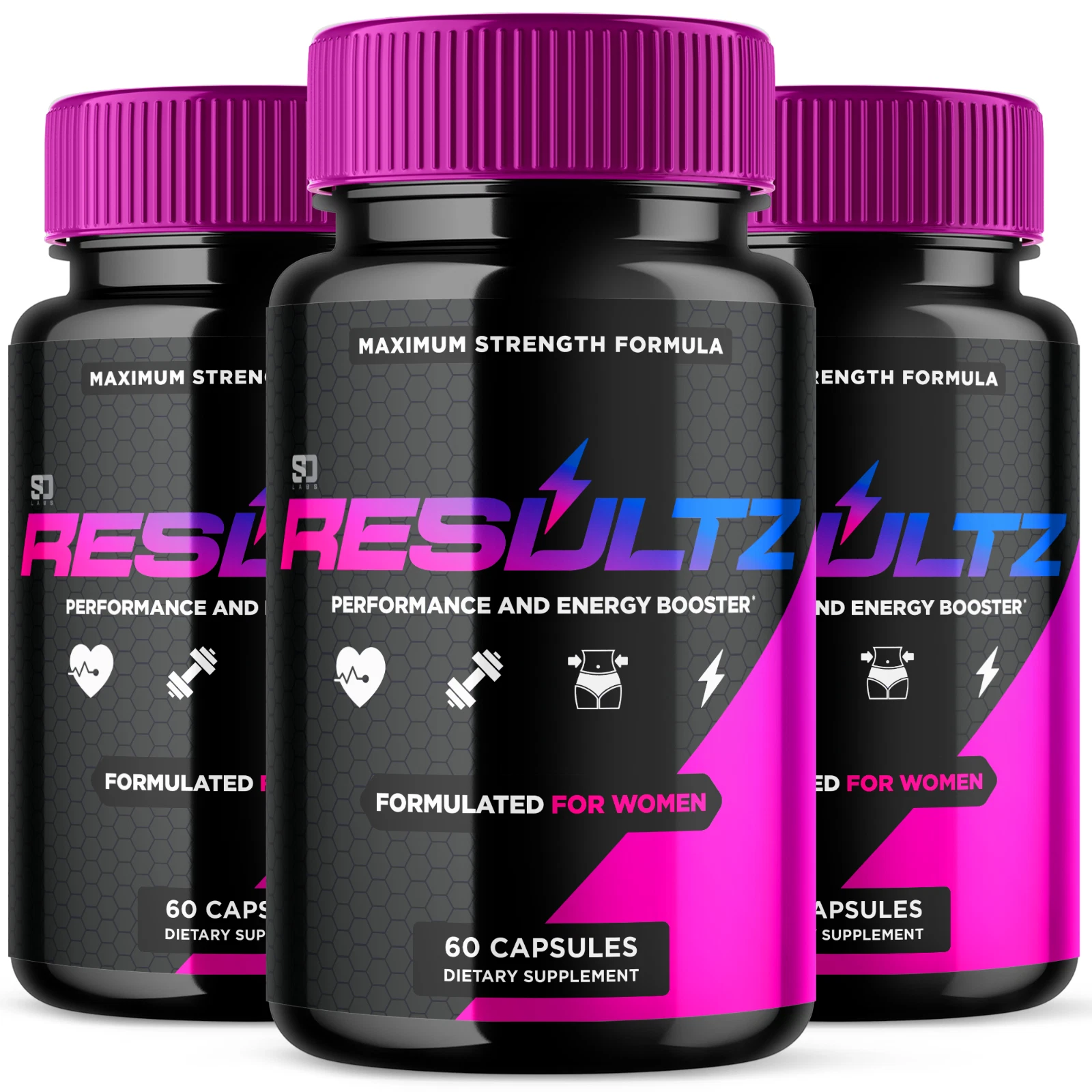 (3 Pack) Resultz Advanced Weight Loss Support Resultz Maximum Strength 180ct