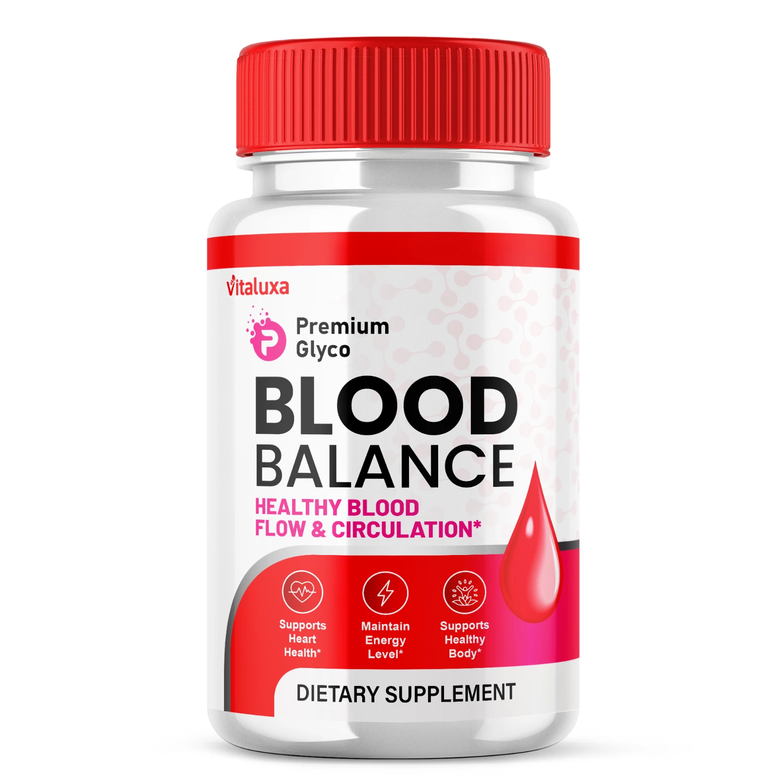 Premium Glyco Capsules, Advanced Blood Health Support Formula (60 Capsules)