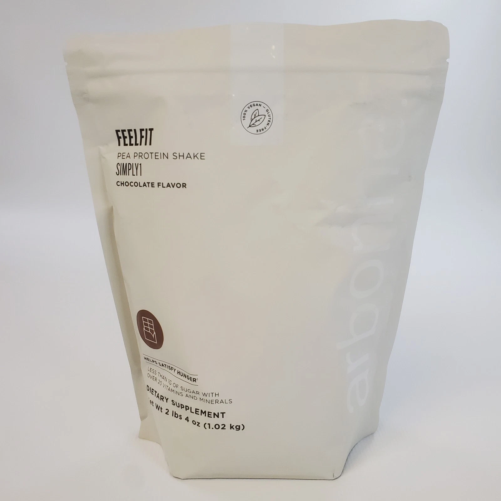 Arbonne Feelfit CHOCOLATE Pea Protein Shake Simply1 Over 20 Vitamins Exp 3/2027+