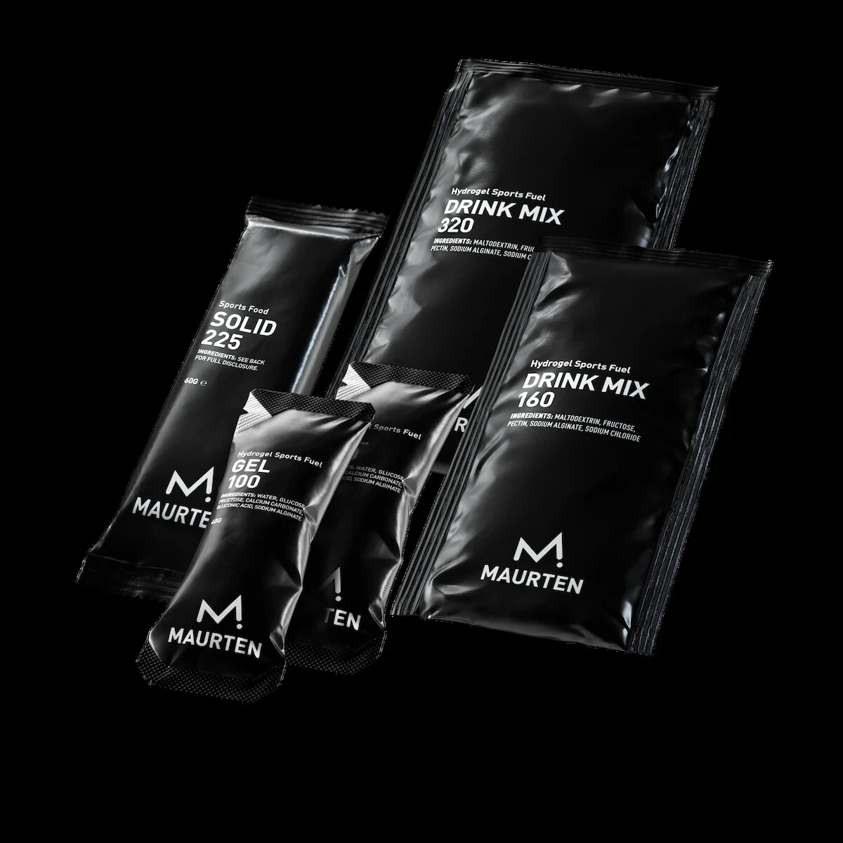 Maurten 100/160/320 Drink Mix Hydrogel Sports Fuel (x3) - Biking/Running/Nike
