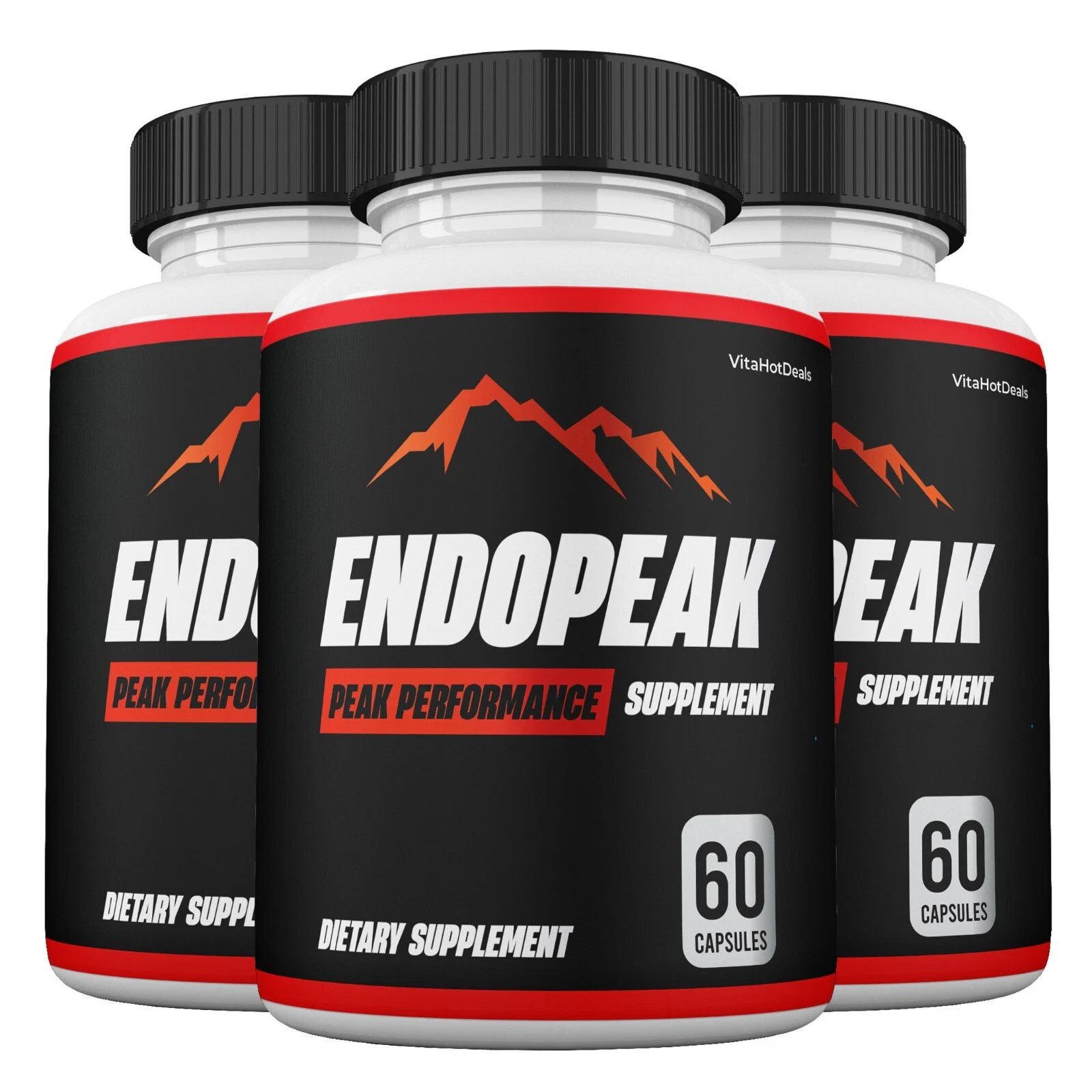 Endopeak Supplemement, Endopeak Pills High Potency Formula (3 Pack)