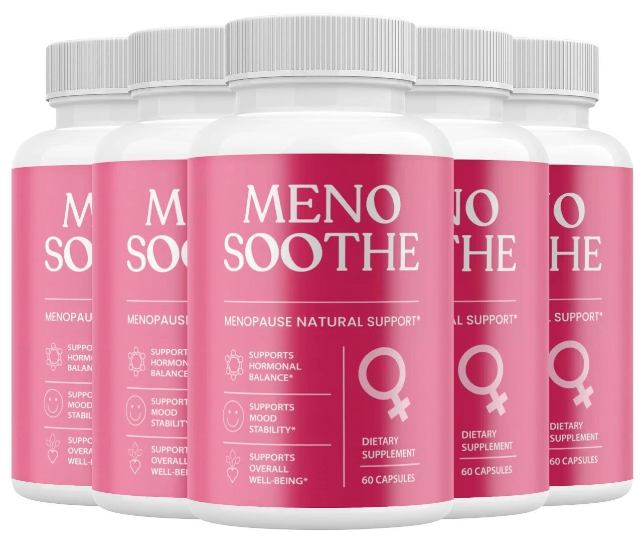 Menosoothe Menopause Support Natural Advance Supplement for Women ( 5 Pack )