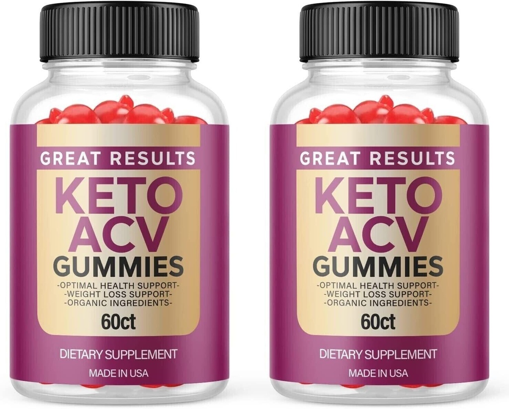 Great Results Keto Gummies - Great Results ACV Gummys Weight Loss ORIGINAL-2Pack