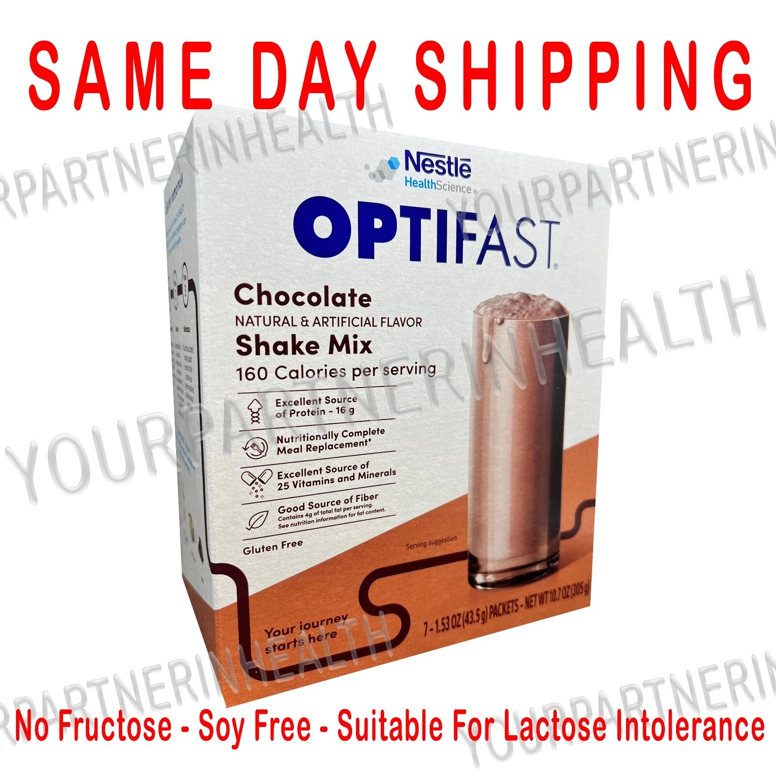 OPTIFAST POWDER SHAKES | CHOCOLATE | 70 SERVINGS | MIX | NEW FORMULA