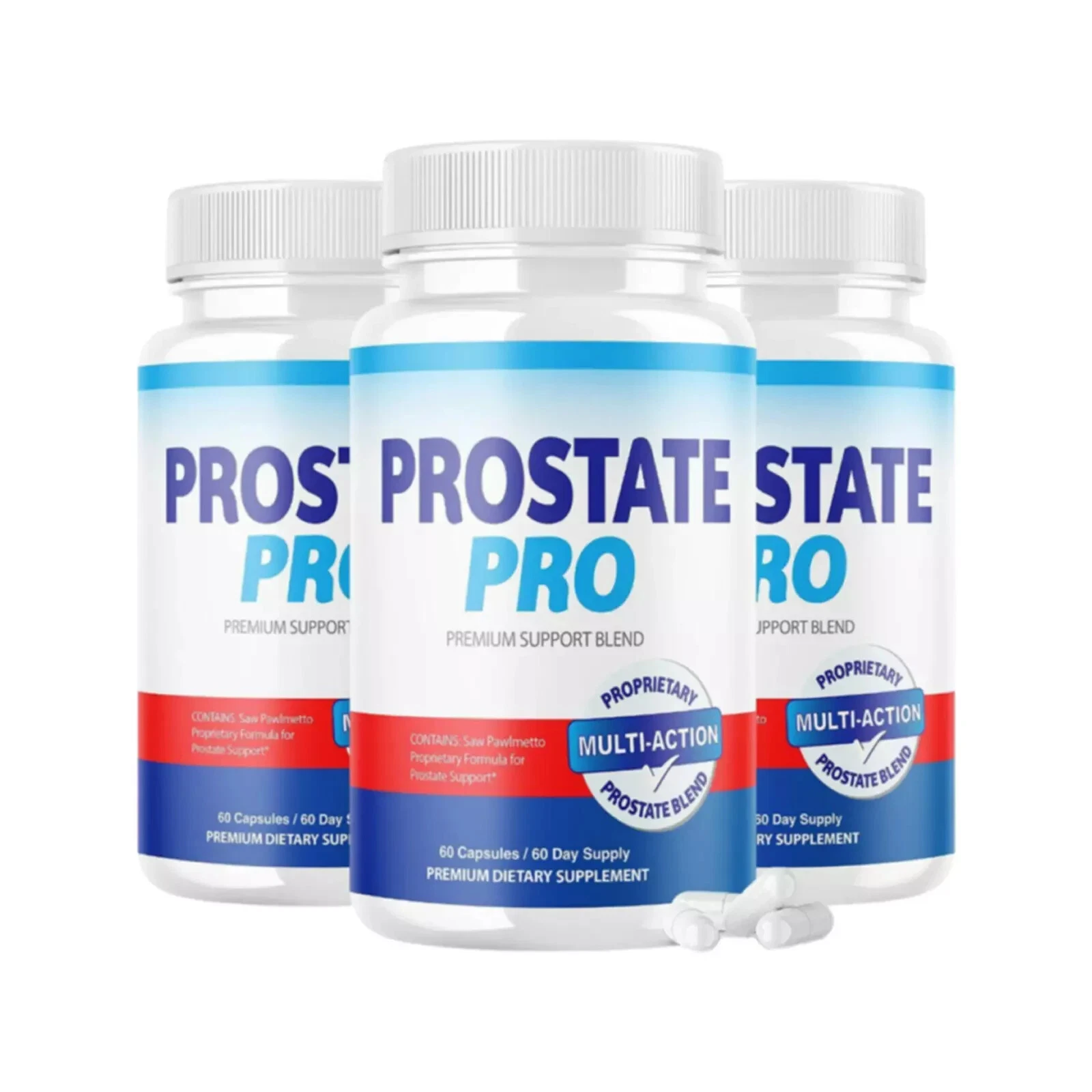 Prostate Pro Supplement for Men Advanced Prostate Health Support Pills (3 Pack)