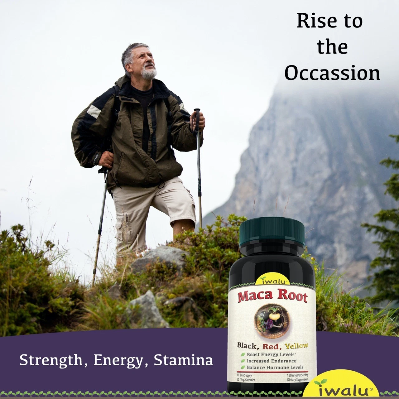 Best Maca For Men - IWALU (Official) | *FAST FREE SHIPPING* Same Day