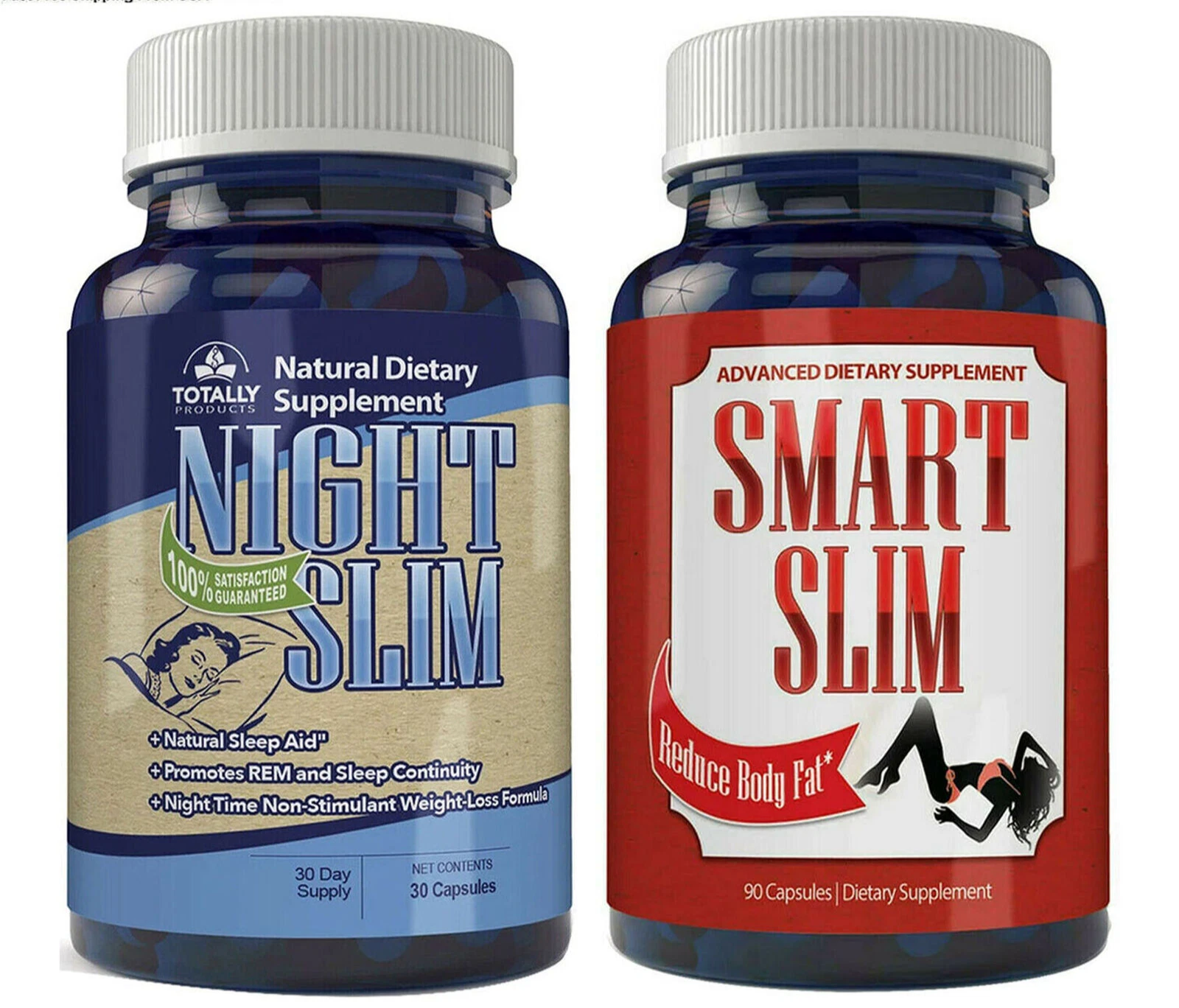 Night Slim Body Burner Caps Smart Slimming Weight Loss Fat Burner Pills 2 Pack