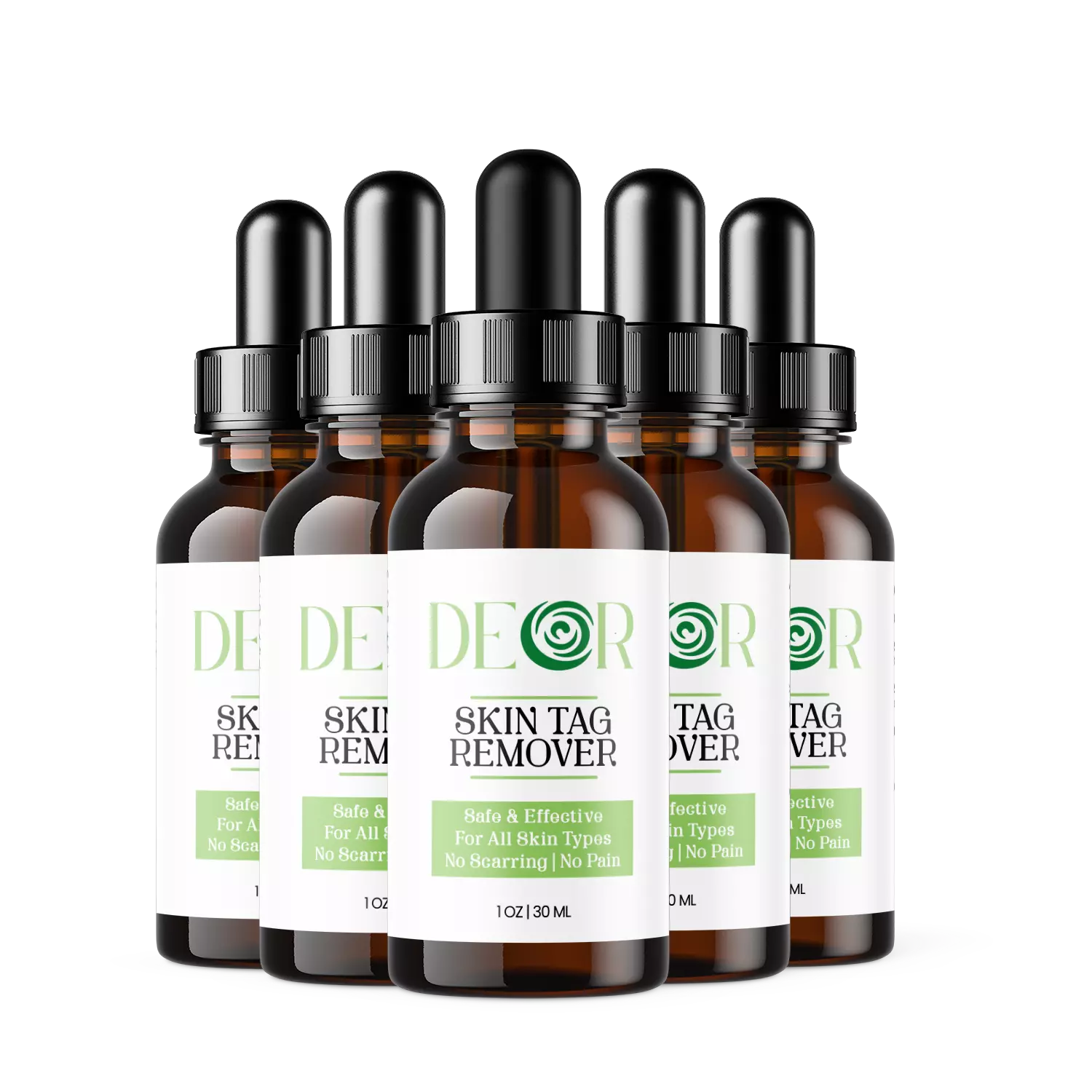 (5 Pack) Deor Skin Drops - Safe for All Skin Types