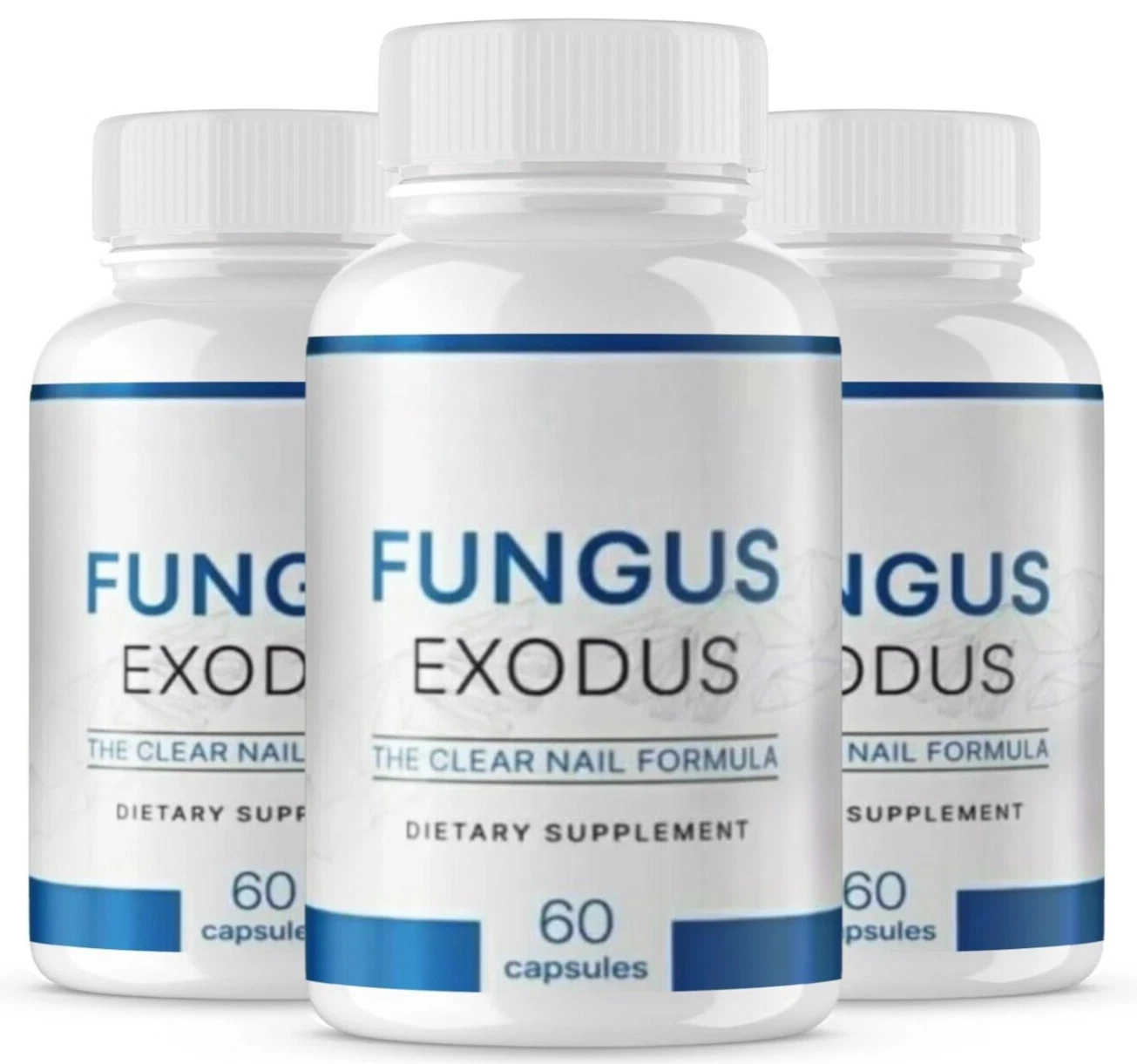 Fungus Exodus Pills Supports Strong Healthy Natural Nails (180 Capsules) 3 PACK