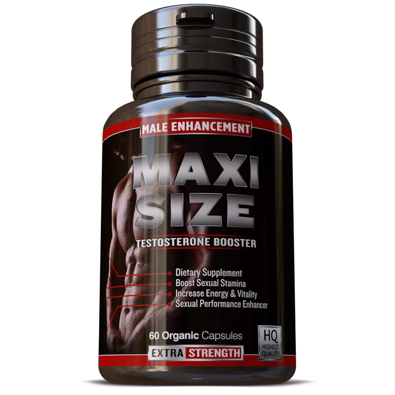 Male Enhancement Boost Testosterone Endurance Sex Drive Stamina & Energy 60 Caps